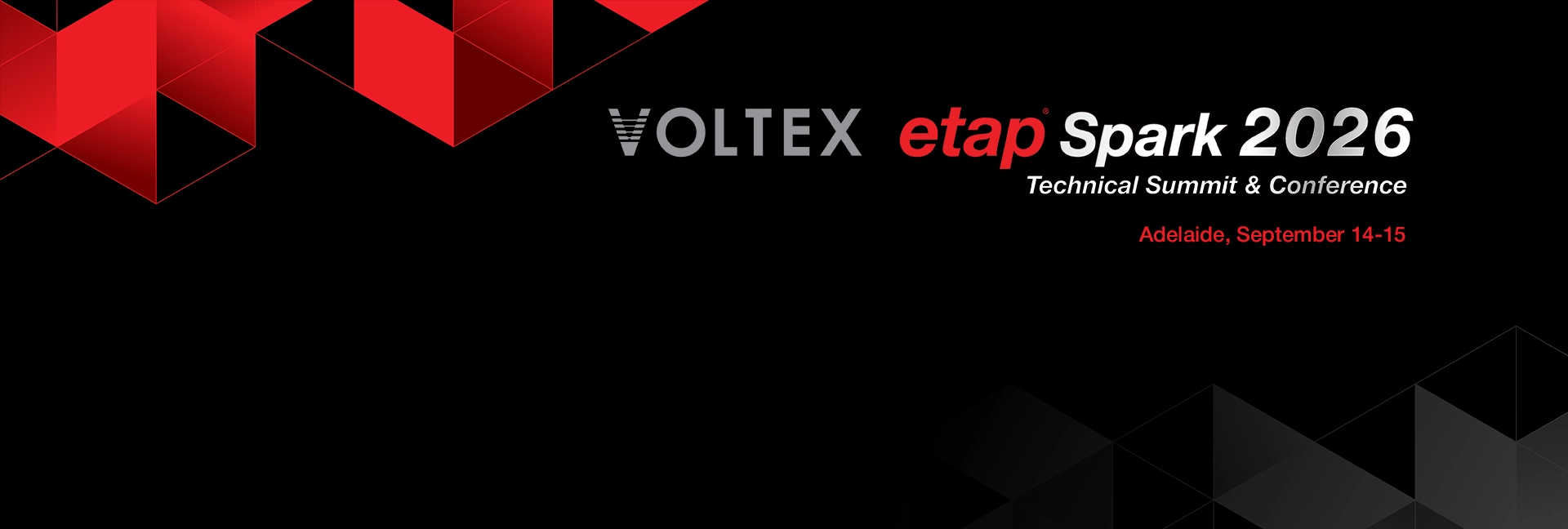 Voltex ETAP Spark 2026 Conference